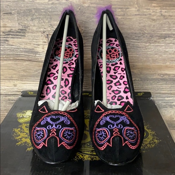 Too Fast Leopard Kitty Heel NIB - Picture 2 of 4